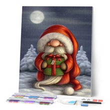 Carica l'immagine nel visualizzatore di Gallery, Diamond Painting - Babbo Natale Con Il Suo Cappuccio