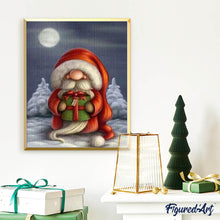 Carica l'immagine nel visualizzatore di Gallery, Diamond Painting - Babbo Natale Con Il Suo Cappuccio