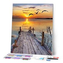 Carica l'immagine nel visualizzatore di Gallery, Diamond Painting - Porticciolo Sul Lago