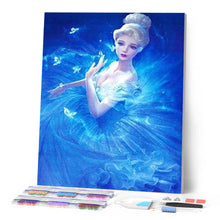 Carica l'immagine nel visualizzatore di Gallery, Diamond Painting - Principessa In Blu