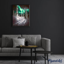 Carica l'immagine nel visualizzatore di Gallery, Diamond Painting - Aurora Boreale