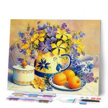 Carica l'immagine nel visualizzatore di Gallery, Diamond Painting - Fiori E Albicocche