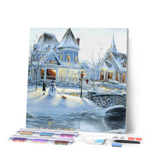 Carica l'immagine nel visualizzatore di Gallery, Diamond Painting - Casa Delle Nevi