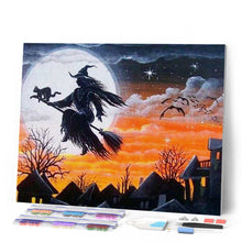 Carica l'immagine nel visualizzatore di Gallery, Diamond Painting - Strega In Volo
