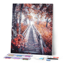 Carica l'immagine nel visualizzatore di Gallery, Diamond Painting - Sentiero D'Autunno