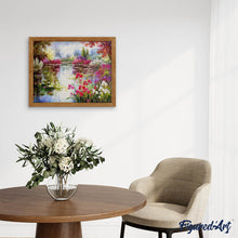 Carica l'immagine nel visualizzatore di Gallery, Diamond Painting - Fiori E Lago