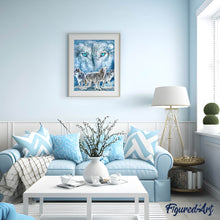 Carica l'immagine nel visualizzatore di Gallery, Diamond Painting - Branco Di Lupi