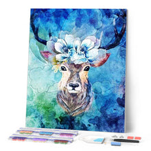 Carica l'immagine nel visualizzatore di Gallery, Diamond Painting - Fiori Di Cervo