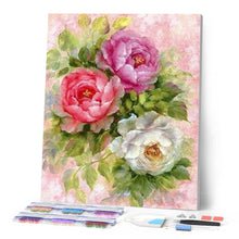 Carica l'immagine nel visualizzatore di Gallery, Diamond Painting - Fiori A 3 Colori