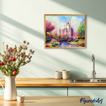 Carica l'immagine nel visualizzatore di Gallery, Diamond Painting - Castello Luminoso