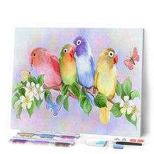 Carica l'immagine nel visualizzatore di Gallery, Diamond Painting - Piccoli Parrocchetti