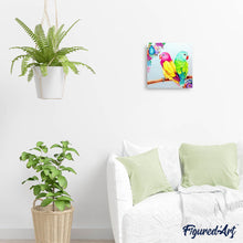 Carica l'immagine nel visualizzatore di Gallery, Diamond Painting - Parrocchetti Colorati