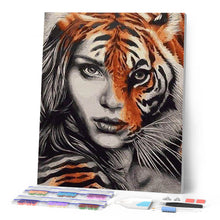 Carica l'immagine nel visualizzatore di Gallery, Diamond Painting - Tigre Femmina