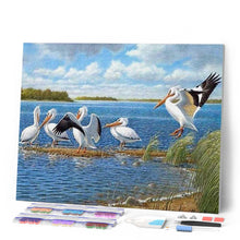 Carica l'immagine nel visualizzatore di Gallery, Diamond Painting - Uccelli Sul Lago
