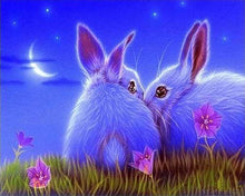 Carica l'immagine nel visualizzatore di Gallery, Diamond Painting - Conigli Carini
