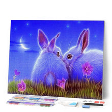 Carica l'immagine nel visualizzatore di Gallery, Diamond Painting - Conigli Carini