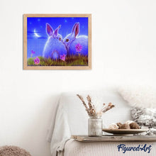 Carica l'immagine nel visualizzatore di Gallery, Diamond Painting - Conigli Carini