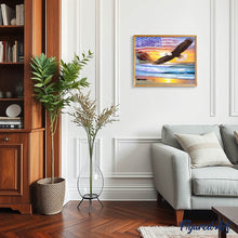 Carica l'immagine nel visualizzatore di Gallery, Diamond Painting - Bandiera USA Con Aquila