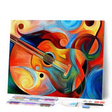 Carica l'immagine nel visualizzatore di Gallery, Diamond Painting - Disegno Di Chitarra