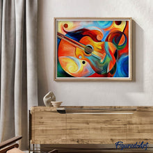 Carica l'immagine nel visualizzatore di Gallery, Diamond Painting - Disegno Di Chitarra