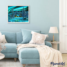 Carica l'immagine nel visualizzatore di Gallery, Diamond Painting - Luci Sul Polo