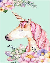 Carica l'immagine nel visualizzatore di Gallery, Diamond Painting - Disegno Di Unicorno