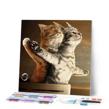 Carica l'immagine nel visualizzatore di Gallery, Diamond Painting - Gatti Titanic