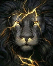 Carica l'immagine nel visualizzatore di Gallery, Diamond Painting - Leone Nero