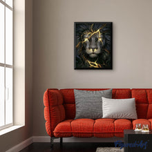 Carica l'immagine nel visualizzatore di Gallery, Diamond Painting - Leone Nero