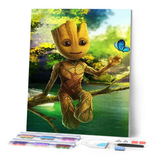 Carica l'immagine nel visualizzatore di Gallery, Diamond Painting - Appollaiato Su Un Albero