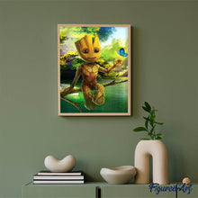 Carica l'immagine nel visualizzatore di Gallery, Diamond Painting - Appollaiato Su Un Albero