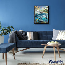 Carica l'immagine nel visualizzatore di Gallery, Diamond Painting - Pesce E Delfini