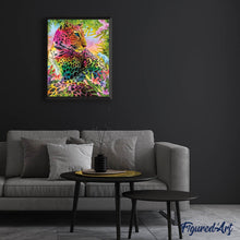 Carica l'immagine nel visualizzatore di Gallery, Diamond Painting - Leopardo Colorato