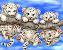Carica l'immagine nel visualizzatore di Gallery, Diamond Painting - Cuccioli Di Tigre Birichini