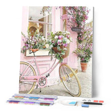 Carica l'immagine nel visualizzatore di Gallery, Diamond Painting - Bicicletta Rosa