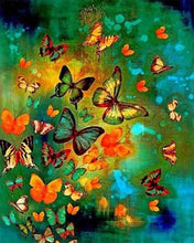 Carica l'immagine nel visualizzatore di Gallery, Diamond Painting - Farfalle Colorate