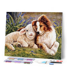Carica l'immagine nel visualizzatore di Gallery, Diamond Painting - Cane E Pecora