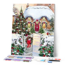 Carica l'immagine nel visualizzatore di Gallery, Diamond Painting - Accogliente In Inverno