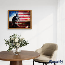 Carica l'immagine nel visualizzatore di Gallery, Diamond Painting - Soldato Americano
