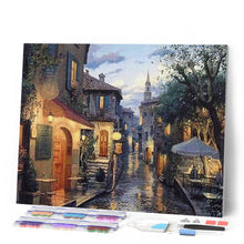 Carica l'immagine nel visualizzatore di Gallery, Diamond Painting - Villaggio Dopo La Pioggia