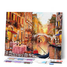 Carica l'immagine nel visualizzatore di Gallery, Diamond Painting - Tavolo Vicino Al Canale