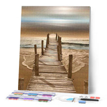 Carica l'immagine nel visualizzatore di Gallery, Diamond Painting - La Strada Per Il Mare