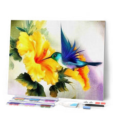 Carica l'immagine nel visualizzatore di Gallery, Diamond Painting - Colibrì Che Svolazza
