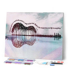 Carica l'immagine nel visualizzatore di Gallery, Diamond Painting - Chitarra E Paesaggio