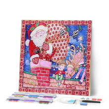 Carica l'immagine nel visualizzatore di Gallery, Diamond Painting - Tavolo Babbo