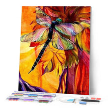 Carica l'immagine nel visualizzatore di Gallery, Diamond Painting - Libellula Artistica