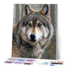Carica l'immagine nel visualizzatore di Gallery, Diamond Painting - Ritratto Di Lupo