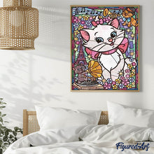 Carica l'immagine nel visualizzatore di Gallery, Diamond Painting - Le Vetrate Degli Aristogatti