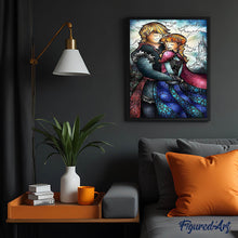 Carica l'immagine nel visualizzatore di Gallery, Diamond Painting - Coppia Di Vetrate