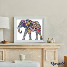 Carica l'immagine nel visualizzatore di Gallery, Diamond Painting - Elefante Pop